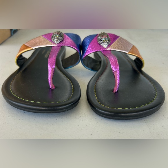 Kurt Geiger London Women’s Kensington T-Strap Sandals Size 40/US 9 No Box *READ - Picture 3 of 5